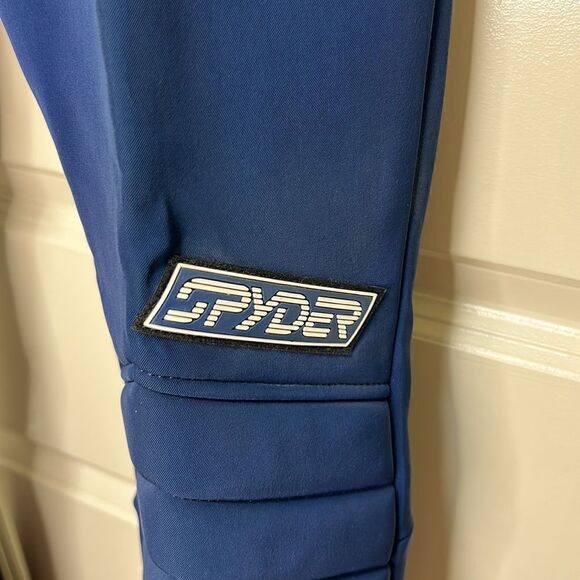 Spyder - Mens Vintage Ski, Snow Pants - SZ 33R, Navy Blue - Picture 4 of 15